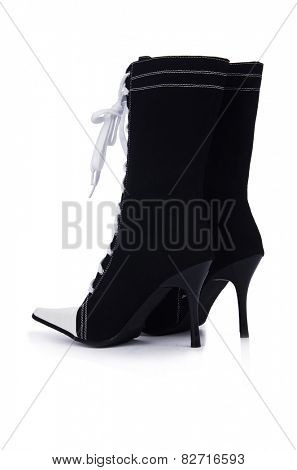 Topboots isolated on the white