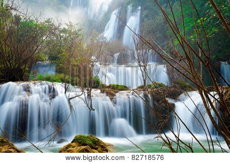 waterfall in Asia