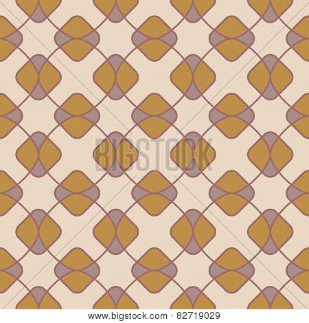 Abstract Geometric Pattern With Rhombus
