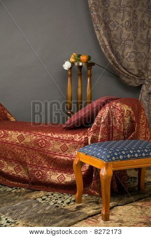 Luxurioãs Innere der boudoir