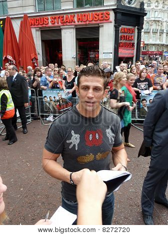 Alex Reid a una prima squadra nel centro di Londra 27 luglio 2010