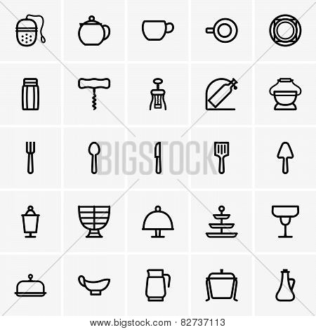 Table appointments utensils
