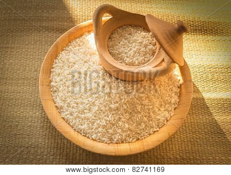 Raw rice