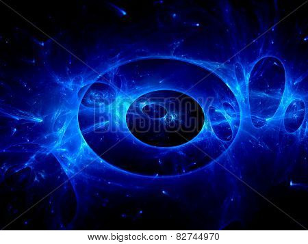 Glowing Bubble Universes
