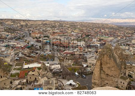 Goreme View In Cappadocia, Turkey
