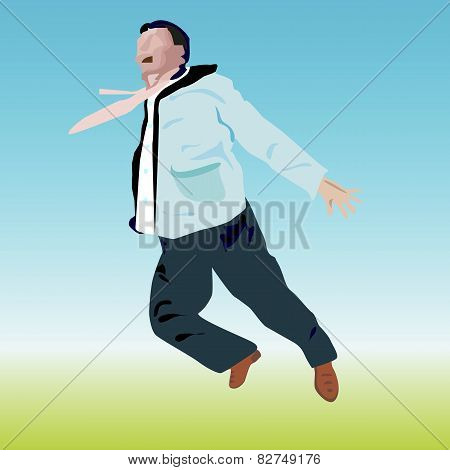Jumping Man