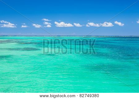 Blue Toned Sea Of Togean Islands
