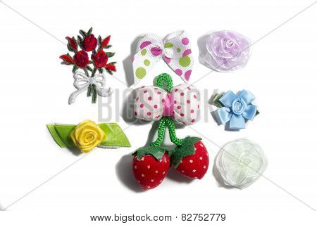 decoration on white background