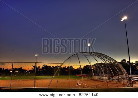 Softball field reserved