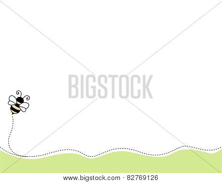 Bee Footer