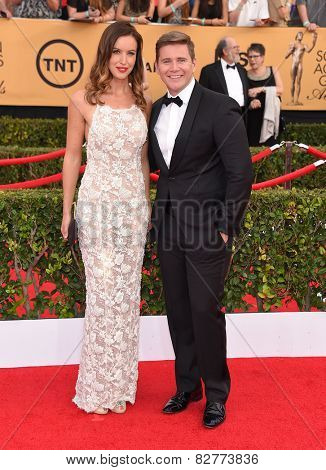 LOS ANGELES - JAN 25:  Allen Leech arrives to the 21st Annual Screen Actors Guild Awards  on January 25, 2015 in Los Angeles, CA                