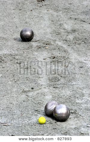 sportovní hřiště na petanque