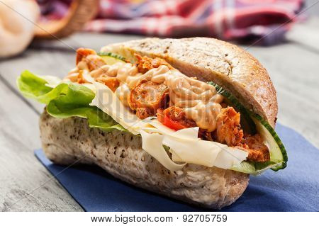 Kebab Sandwich