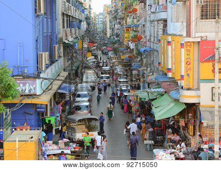 Famous Shops At Bogyoke Market In Yangon