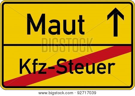 Toll instead of car tax
