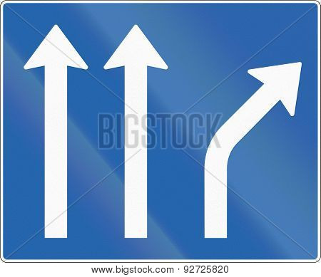 Lane Preselection In Iceland