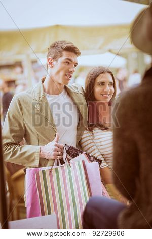 Couple In Shopping