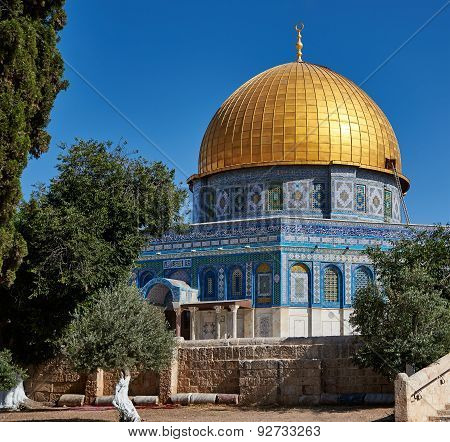 Dome Of The Rock In Jerusalem