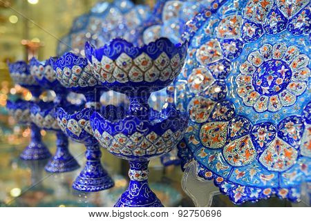 Mina, Handicraft made in Esfahan, Naqsh-e Jahan Square