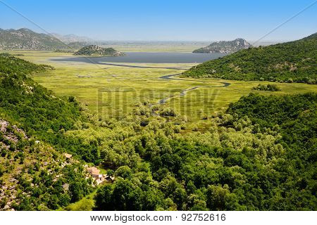 Skadarsko Jezero, Montenegro, The Largest Lake In The Balkans