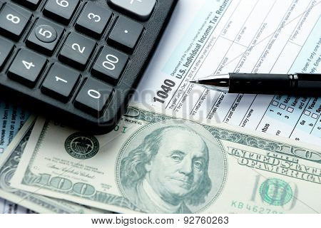 Tax Financial Concept