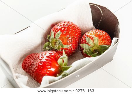 fresh strawberries