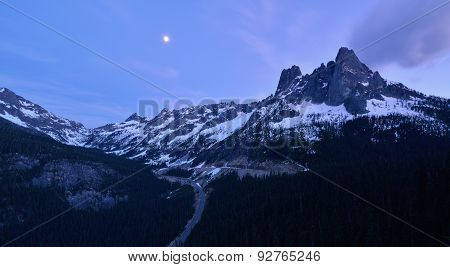 Liberty Bell And The Early Winter Spires, North Cascades
