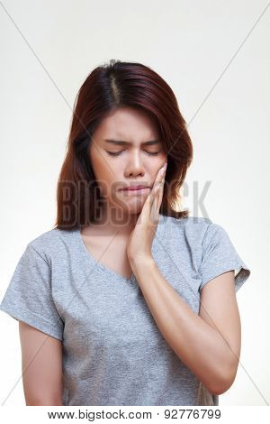 Woman Toothache
