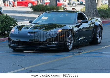 Chevrolet Corvette Z06 Car On Display
