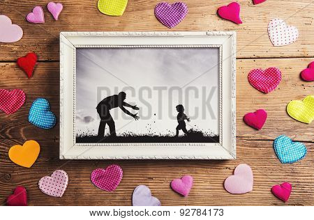 Fathers day composition