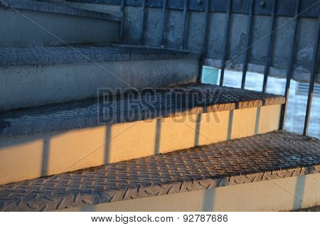 the stairs