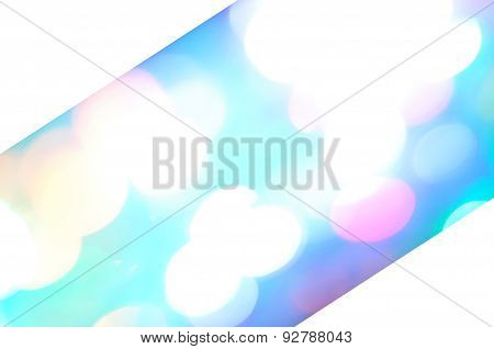 Boken lights colorful