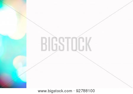Boken lights colorful