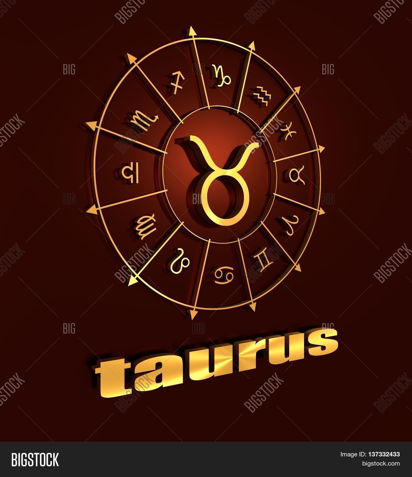 Bull Astrology Sign. Image & Photo (Free Trial) Bigstock