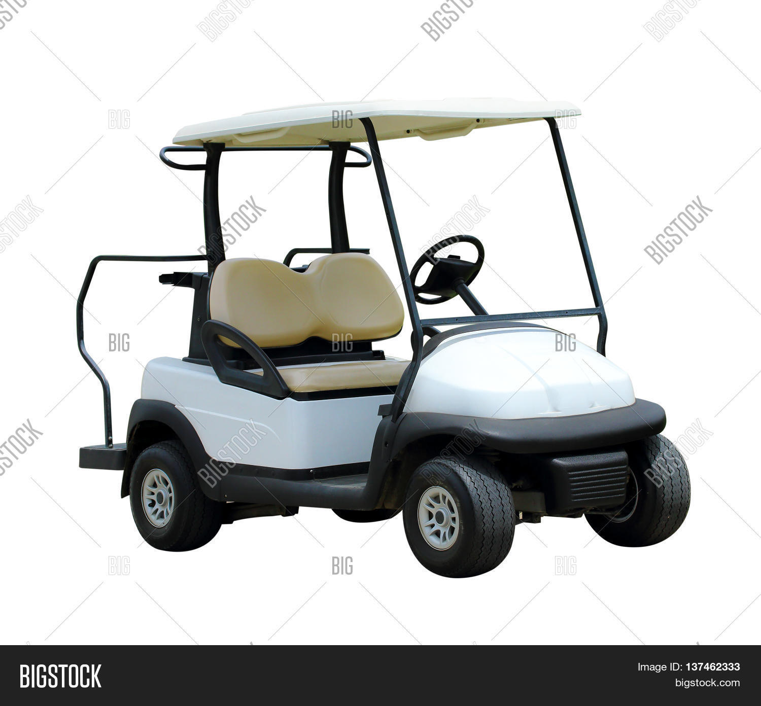Golf Cart Golfcart Image & Photo (Free Trial) | Bigstock