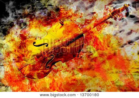 ヴァイオリン電気