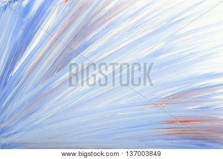 Blue abstract hand-painted gouache brush stroke daub background texture. Art. Expression of its own thoughts. Outpouring.