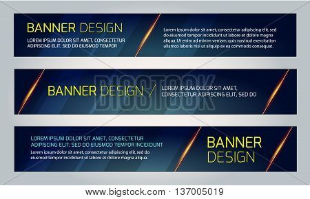 Abstract banner design. Vector. Disco nighclub disco DJ. Cosmic HUD sci-fi interface. Science news sport. War online games
