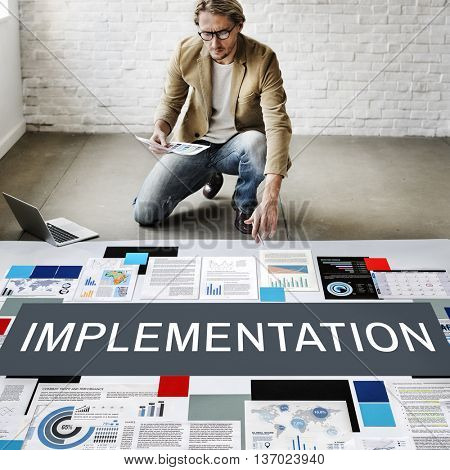 Implementation Achieve Effect Installing Perform Concept
