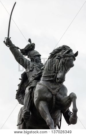 Statue Of Vittorio Emanuele Ii In Venice, Italy
