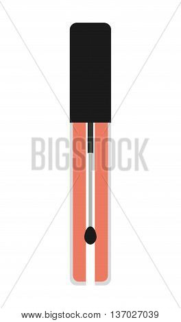 maskara makeup product isolated icon design, vector illustration  graphic