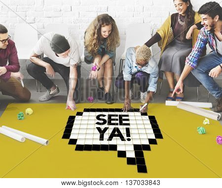 Expression Words Emotion Communication Slang Concept