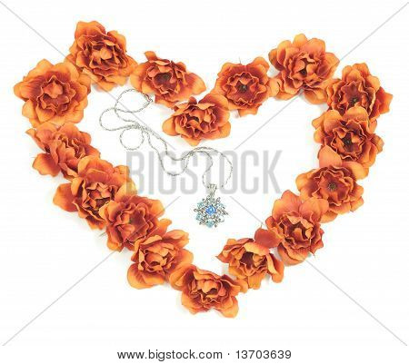 Valentine srdce s dárkem