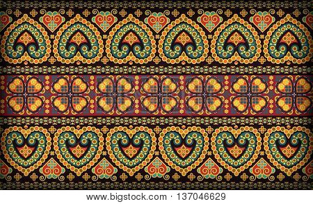 Thai culture pattern decoration flower for background