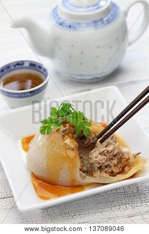 ba wan, taiwanese mega dumpling, street food