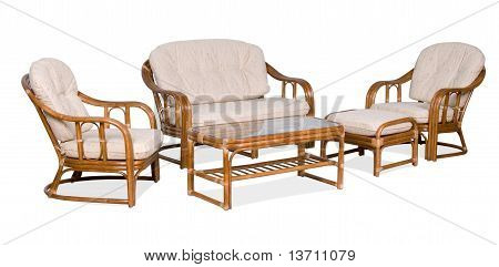 テラスの家具