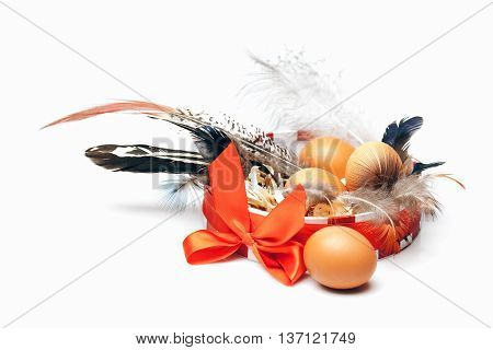 Eggs In Decorative Box