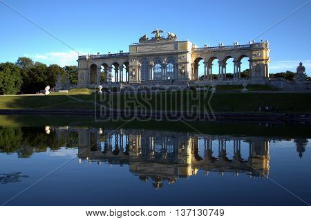 Schonbrunn main summer residence of the Austrian Habsburg emperors, Vien, Austria