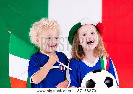 Happy Kids, Italy Football Supporters