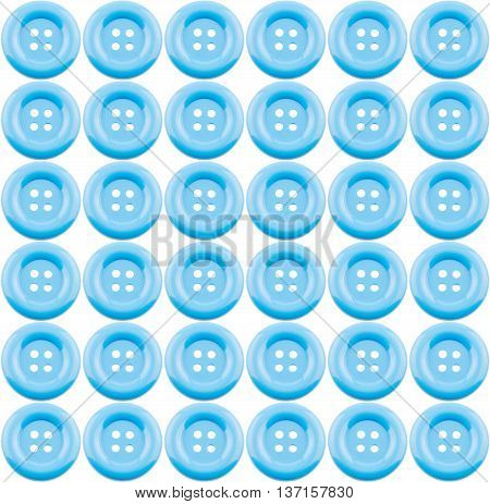 blue clasper isolated on white background .